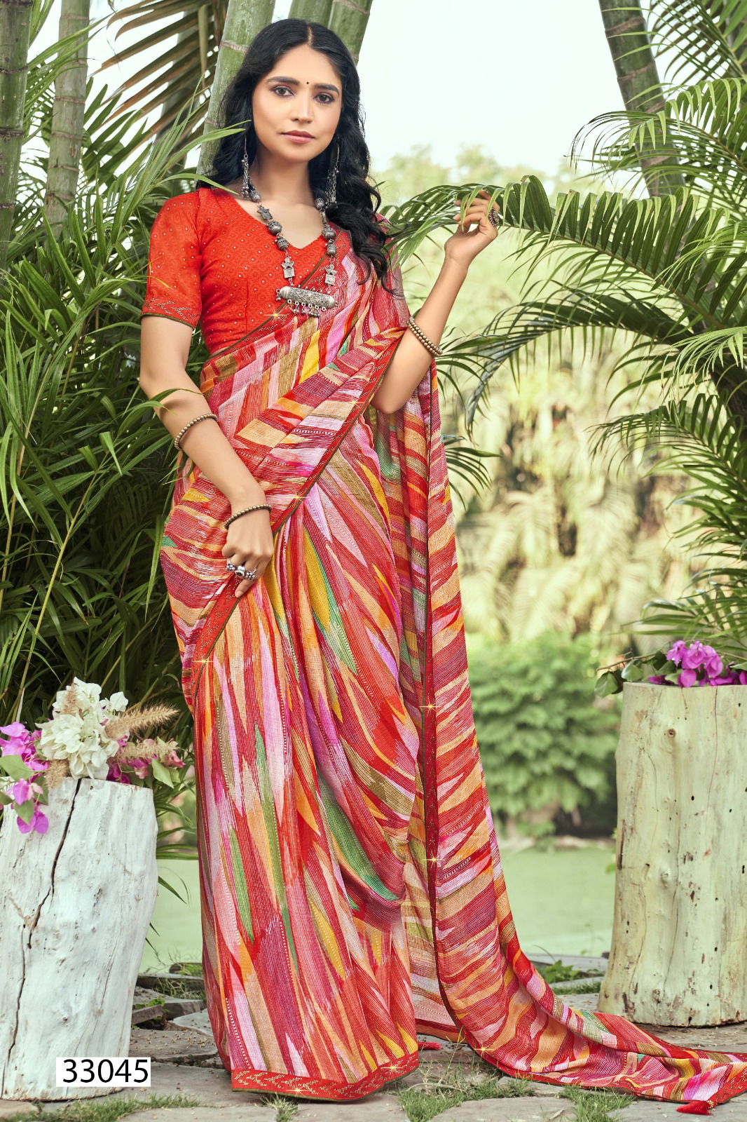 Masha Vol 3 By Vallabhi Moss Printed Daily Wear Surat Saree Wholesale Market